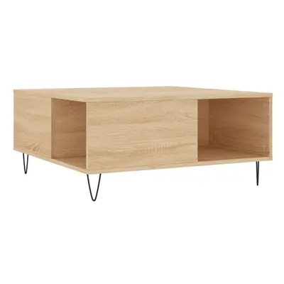 (sonoma oak) vidaXL Coffee Table Side Table Sofa Couch Table Sonoma Oak Engineered Wood