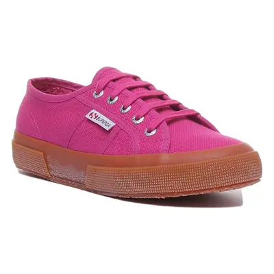 Superga Cotu Cotu Classic Lace Up Casual In Fuchsia Size 3.5