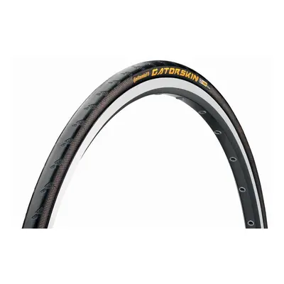 Continental: Gatorskin Black Tyre (Rigid)-BLACK -26 X 1/8