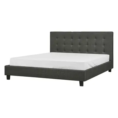 Bed Fabric ROCHELLE x cm (EU Super King) Dark Grey