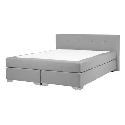 Divan Bed Fabric CONSUL x cm (EU King Size) Light Grey