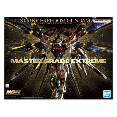 Bandai MGEX Strike Freedom Gundam ZGMF-X20A Extreme Metallic Gunpla Kit