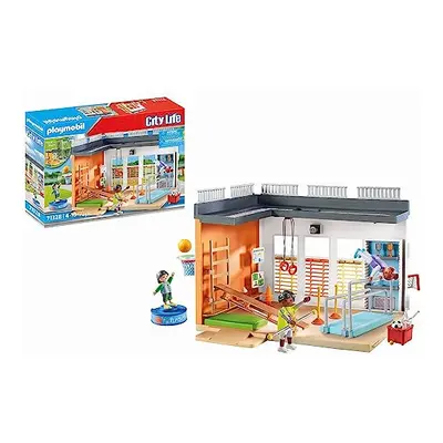 71328 City Life Gym Extension, with basketball hoop, slalom poles, football goal and more, Educa