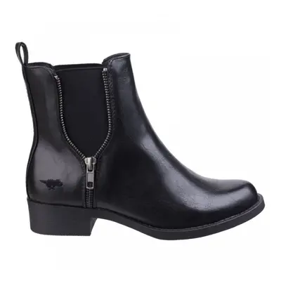 (3 (Adults')) Camilla Bromley | Black | Women's Pull-On Chelsea Boots