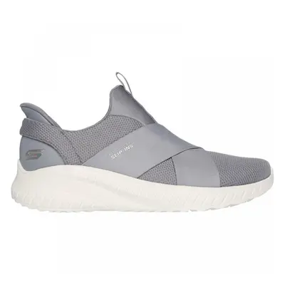 (8 (Adults')) Bobs Squad Chaos Your Moment | Grey | Women's Athletic Slip-in Trainers