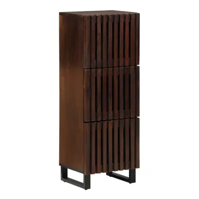 (brown, solid mango wood) vidaXL Highboard Sideboard Side Cabinet Storage Cupboard Solid Wood Ac