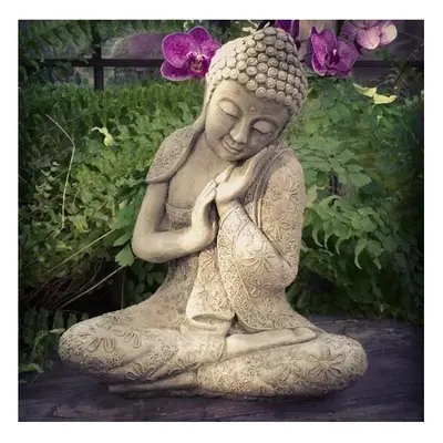 Resting Buddha Statue | Reconstituted Stone Oriental Garden Ornament