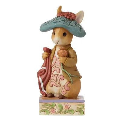 Beatrix Potter by Jim Shore Nibble, Nibble, Crunch! Benjamin Bunny Figurine