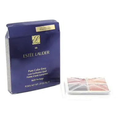 (08 Wild Earth) Estee Lauder Pure Color Envy Luxe Eyeshadow Quad Refill 0.2oz/6g New With Box