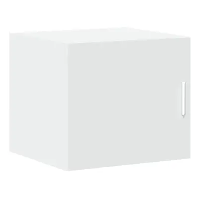 (white) vidaXL Wall Cabinet Bathroom Cabinet Wall Hanging Cabinet Engineered Wood