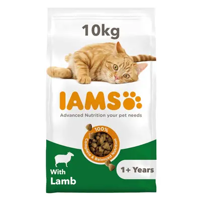 (Lamb, kg (Pack of 1)) IAMS Complete Dry Cat Food for Adult