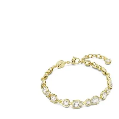 Swarovski Dextera Mixed Cuts White Gold-tone Plated Bracelet