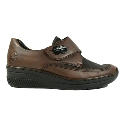 (6.5 (Adults')) 487C0-25 | Testadimoro Brown Leather | Women's Adjustable Shoes