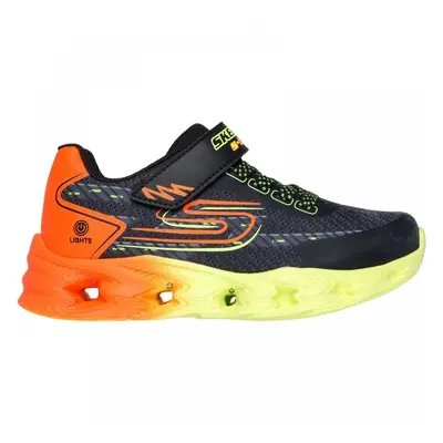 (9.5 (Children's)) Vortex 2.0 - Quantroid | Black/Multi | Boy's Flashing Colourful Trainers