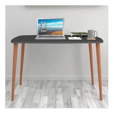 (Anthracite) 105cm Modern Home Office, Study Computer Desk