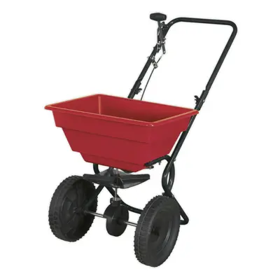 Lightweight Walk Behind Broadcaster Spreader - 27kg Capacity - Degree Spray