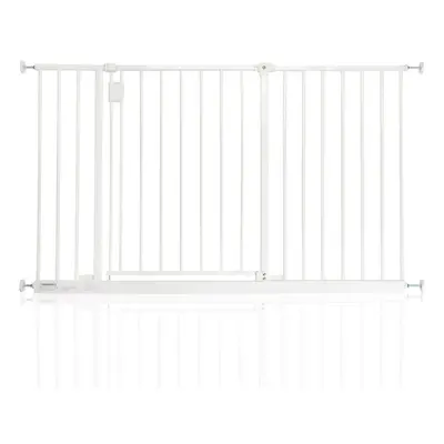 (White, 121.8cm - 127.8cm) Safetots Extra Wide Hallway Baby Gate