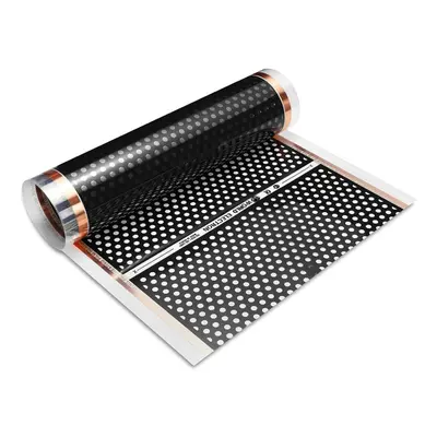 (L) 50-200cm 220W Honeycomb Reticulated Floor Heating Film Infrared Underfloor Film Pads