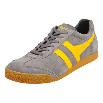 (7) Gola Harrier Mens Classic Trainers in Ash Sun