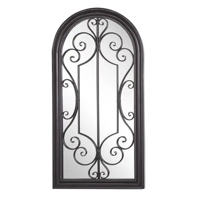 Wall Mirror CAMPEL Metal Black