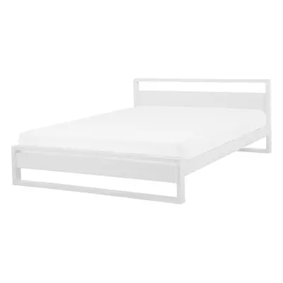 Bed GIULIA x cm (EU Super King) Wood White