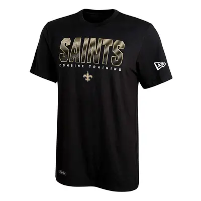 New Era NFL Men's Team Pride Dri-Tek Short Sleeve T-Shirt, New Orleans Saints, Medium