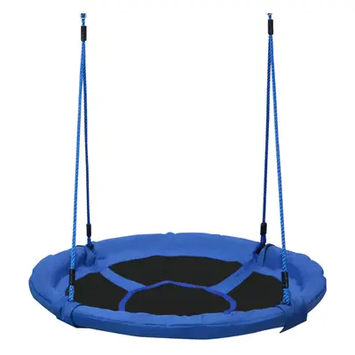 HOMCOM Round Swing Kids Game Spin Rope Playground Steel Ï100cm Playroom