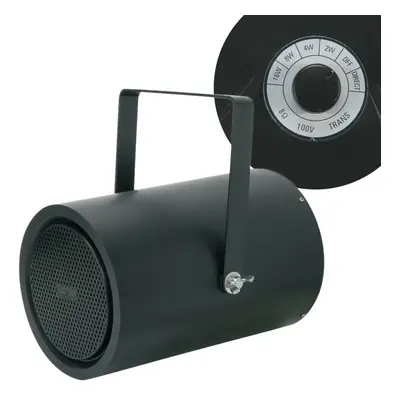 100V 8OHM 25W OUTDOOR SOUND PROJECTOR SPEAKER BLACK PA BACKGROUND