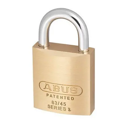 ABUS 8345C 83/45 45mm Brass Body Padlock Carded