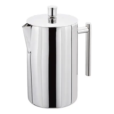 Stellar 12-Cup Double Walled Cafetiere, Silver, 1.4 Litre