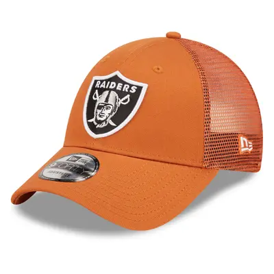 New Era Las Vegas Raiders Home Field 9FORTY A-Frame Trucker Cap Hat - Orange