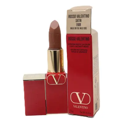 (190R Walk On The Wild Side (Satin)) Valentino Rosso Valentino Satin Lip Colour 0.12oz/3.4g New 