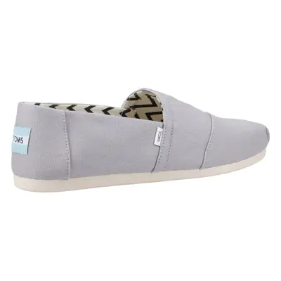 (Grey, (Adults')) TOMS Alpargata Cotton Men's Drizzle Grey Espadrilles