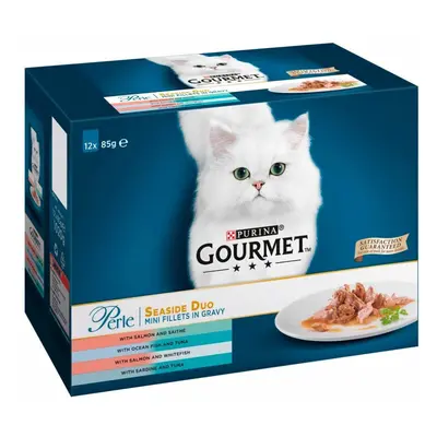 Gourmet Perle Cat Food Seaside Duo, x g - Pack of