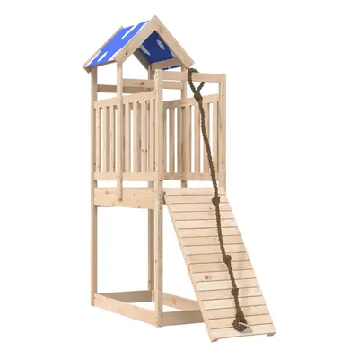 vidaXL Outdoor Playset Garden Playhouse Playground Equipment Solid Wood Pine