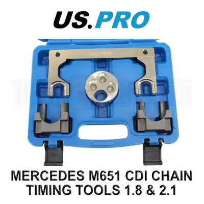 US PRO Tools Mercedes M651 Diesel CDI Chain Timing Locking 1.8 & 2.1