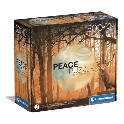 Clementoni Peace Rustling Silence Pieces, Made in Italy, Jigsaw Puzzle for Adults, Multicolor, M