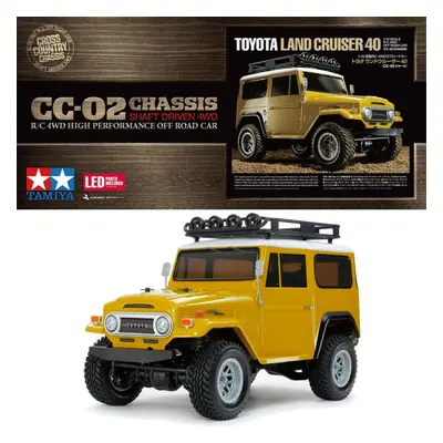 Tamiya RC Toyota Land Cruiser CC-02 1:10 RC Car Assembly Kit