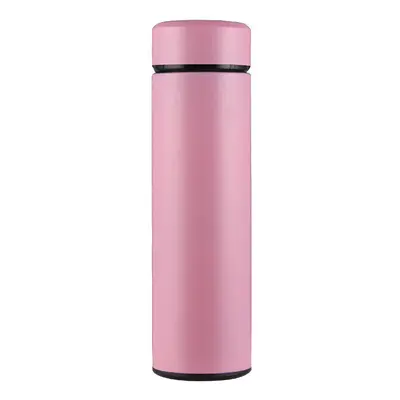 (Pink) 460ml Stainless Steel Vacuum Cup Bike Cycling Water Bottle Vacuum Thermal Bottle