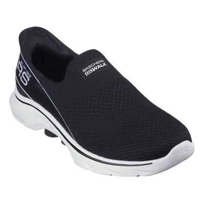 (4 UK, Black/White) Skechers Womens/Ladies Go Walk - Mia Trainers