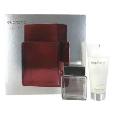 Calvin Klein Euphoria 50ml Eau de Toilette and 100ml Shower Gel Gift Set for Men