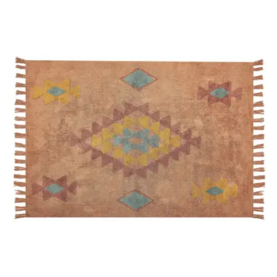 Cotton Area Rug x cm Orange IGDIR