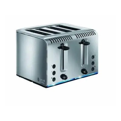 Russell Hobbs Buckingham 4-Slice Toaster, Polished, W, Stainless Steel