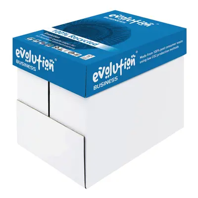 Evolution Business A4 Recycled Paper 80gsm White Pack of EVBU2180 EVO00078