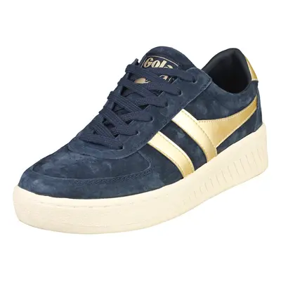 Gola Grandslam Pearl Womens Fashion Trainers in Navy - UK