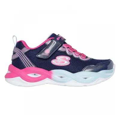 (2 (Children's)) S-Lights: Twisty Glow | Navy/Multi | Girl's Light-up Fashion Trainers