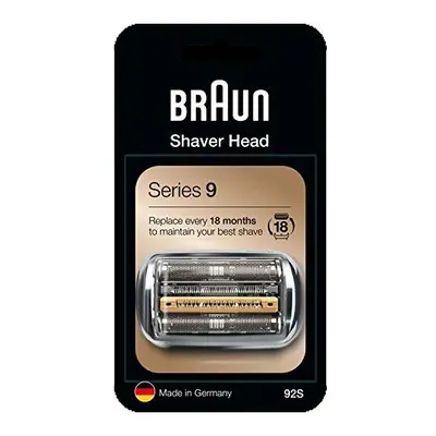 Braun Series 92S Electric Shaver Head Replacement - Silver - Compatible with Series