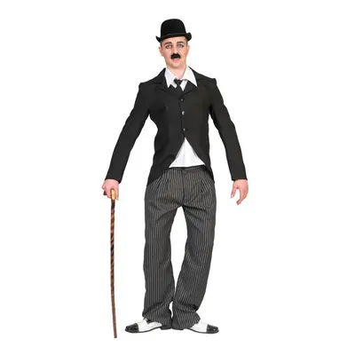 (M/L) Charlie Chaplin Costume & Hat