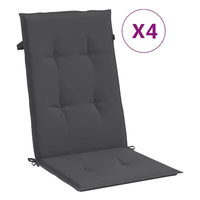 (melange anthracite, x x cm/ pcs) vidaXL Highback Chair Cushions Seat Cushion Seat Pillow Sofa C