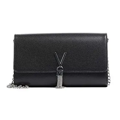 Valentino by Mario Valentino Women's Divina POCHETTE, Black (Nero), 12x4.5x27 cm (W x H x L)